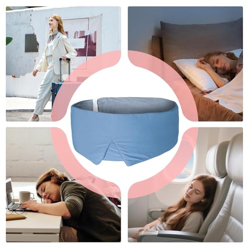 Máscara ojos oscura suave transpirable con ergonomía avanzada 4