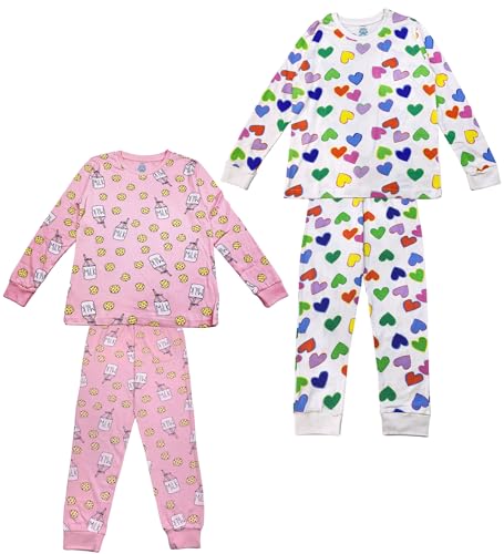 Image of Hestia | H.NSG.N.1 | Kids Girls Nightwear | Sleepwear | Cotton |Trouser Full Sleeves Tshirt | Elastic Waist |Night Dress with Pyjama Tshirts for Girls|All Over Horse Printed |Blue Color 4-6Yrs |Set 1