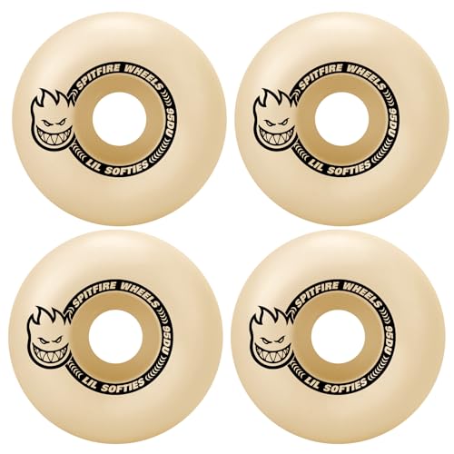 Spitfire 54mm F4 Lil Softies Skateboard Wheels Natural