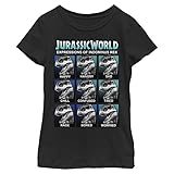 Photo Gallery jurassic world girl s little, big expressions t-shirt, black, x-large Photo Gallery jurassic world girl s little, big expressions t-shirt, black, x-large
