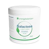 EnergyBalance reines D-Galactose Pulver – Zucker für’s Gehirn - Vegetarisch, Laktosefrei, Glutenfrei - Qualität aus der Schweiz - 250g
