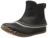 Sorel Women's Out N about Chelsea-W Cold Weather Boot, Black, 5.5 B US
