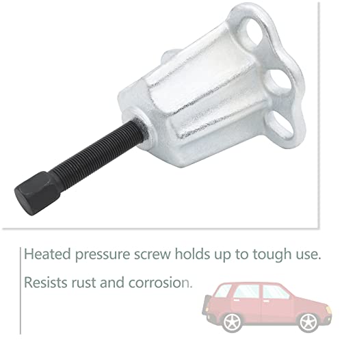 Kie Front Hub Installer Puller Tool, Axle & Front Wheel Hub Puller, Universal Tools Front Wheel Drive Cars - Flange Type Tool 3-3/4 To 4-1/2 Inches Power Steering Pulley Remover Hub Grappler #TOP5