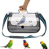 GABraden Lightweight Bird Carrier, Bird Travel Cage（Large-17 x 9 'x 11' ）