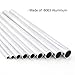 VictorsHome 6063 Aluminum Round Tube, 14mm OD 1mm Wall Thickness 300mm Length Metal Seamless Straight Pipe Tubing for DIY Crafts Model 2pcs