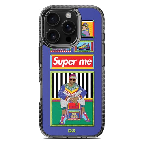 Image of DailyObjects Case for iPhone 16 Pro Max Compatible with Mag-Safe Wireless Charging, Stride 2.0 Super Gamechanger Slim Shockproof Back Cover with Inner Magnetic Ring