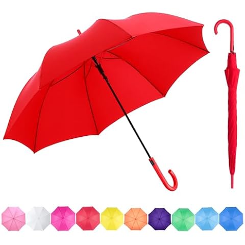 RUMBRELLA Red 50IN Windproof Golf Umbrella Cover
