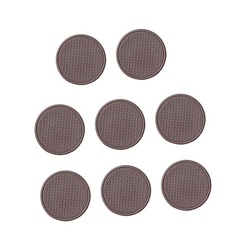 DIYEAH 8Piezas Almohadillas Antideslizantes De Silicona para Muebles Protección De Pies De Sillas y Mesas Resistente Al Desgaste y Instalación