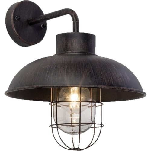 Lightbox Außen Wandlampe | 29 x 24 cm | spritzwassergeschützte Outdoor...