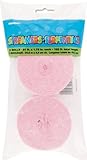 Unique Crepe Streamer 81 Feet 2/Pkg-Pastel Pink