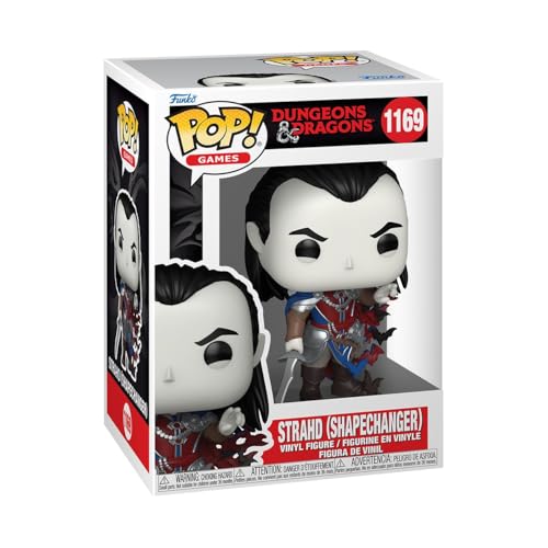 Funko Pop! Games: Dungeons and Dragons - Strahd - Figura de Vinilo Coleccionable - Idea de Regalo - Mercancía Oficial - Juguetes para niños y Adultos - Figura Modelo para coleccionistas y exhibición