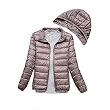 Diese Daunenjacke für Frauen passt zu jeder Art von Kleidung.Jahreszeit: Frühling, Herbst, geeignet für die Schichtung unter einem Mantel als innere Schicht bei extremer Kälte.