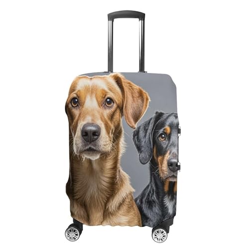 Housse élastique pour deux chiens différents valise 48-81cm