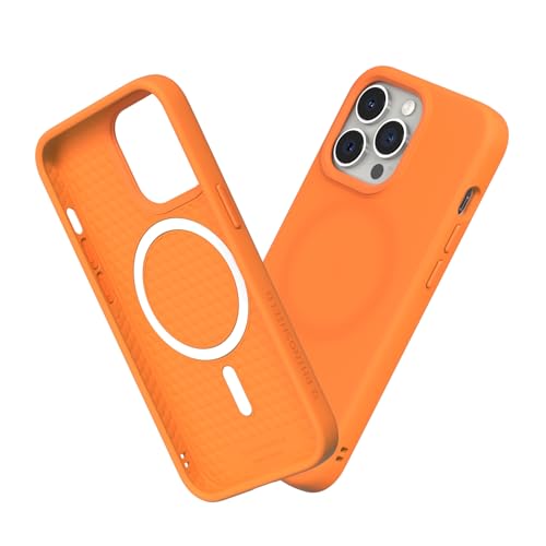 Coque iPhone 13 Pro Max RhinoShield orange pour mode de vie actif
