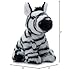 The Petting Zoo Zebra Stuffed Animal Plushie, Gifts for Kids, Wild Onez Babiez Zoo Animals, Zebra Plush Toy 6 inches