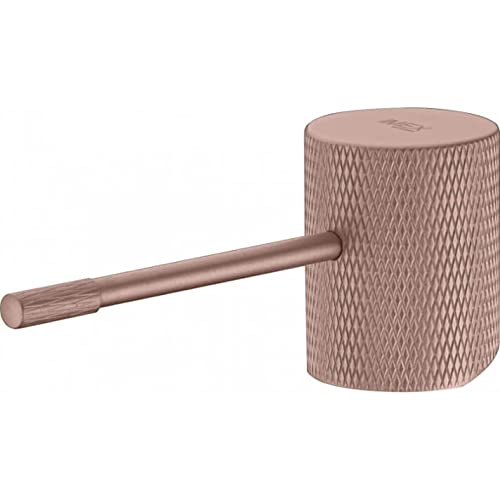 IMEX - Grifo de lavabo monomando de baño - SERIE LINE Gris Mate y Champagne - BDD038-1GC