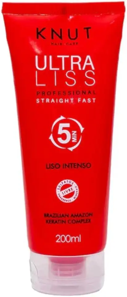 MÁSCARA TRATAMENTO ACIDIFICANTE CAPILAR KNUT PROGRESSIVA DE CHUVEIRO ULTRA LISS 200g