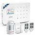 Produktbild KERUI W18 Alarm System 1 Host Control 1 Tür- und Fenstersensor 1 Bewegungsmelder 1 Fernbedienung 2.4 GHz Wi-Fi App IOS Drahtloser Diebstahlsicherungssystem für Hause Aussensirene Englische Version