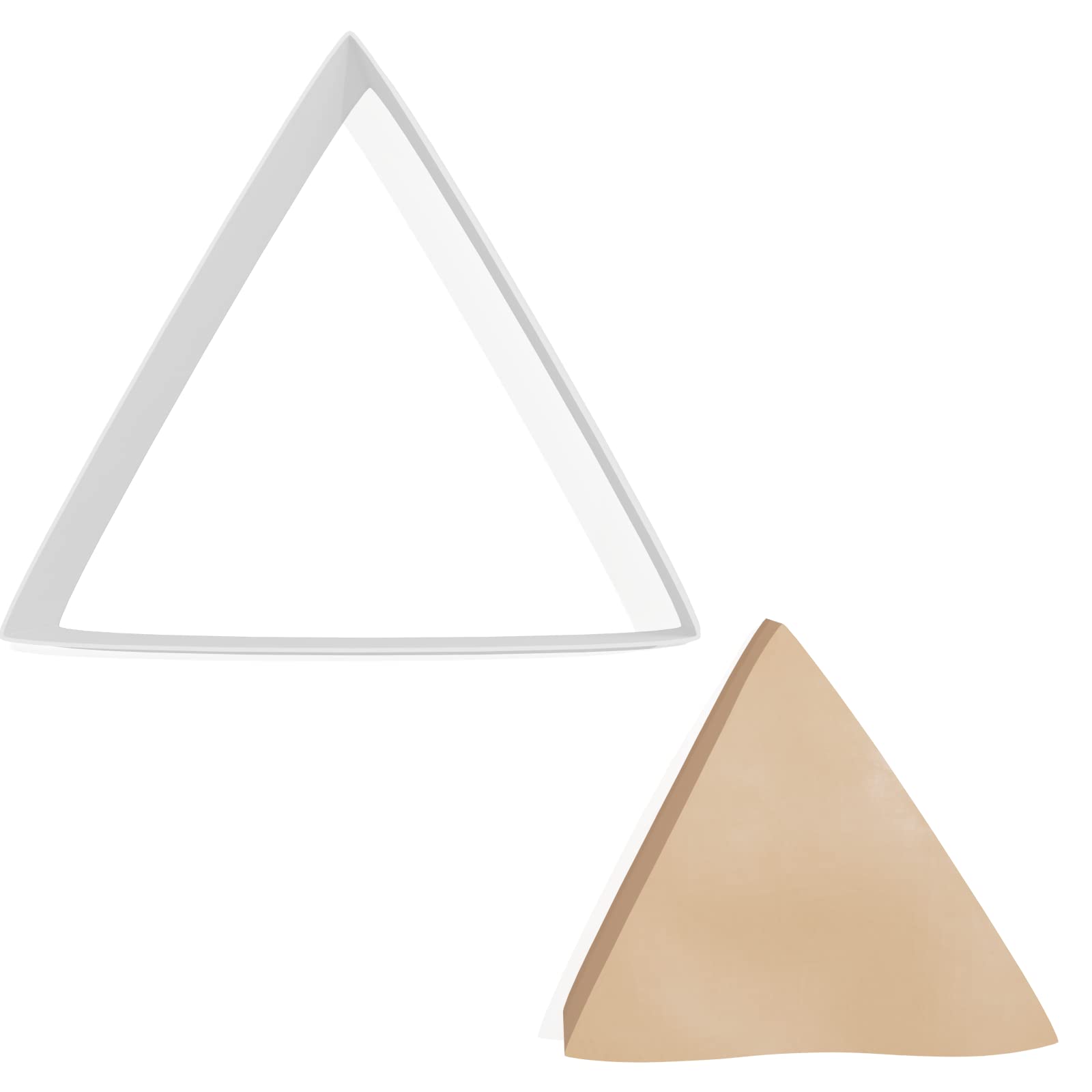 Rounded Triangle Shape Cookie Cutter - 3 Sizes