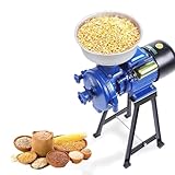 [Embudo conveniente de gran capacidad] Equipado con un embudo antiobstrucción, admite la alimentación por lotes, reduce los problemas de la alimentación frecuente, la operación por una sola persona ahorra más mano de obra y mejora la eficiencia del trabajo en la granja y el hogar.