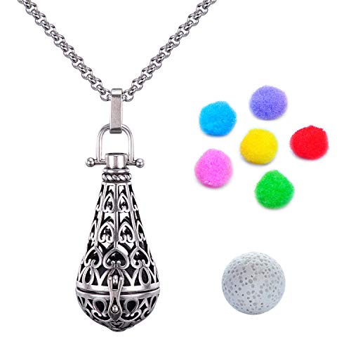 Candyfancy Antique Silver-Tone Locket Pendant, No Color, Size No Size