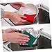 ORFOFE High Absorbency Kitchen Cleaning Sponges 100pcs Dish Scrubbers Soft Bowl Scrubbers for Easy Cleaning Random