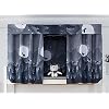 MioCloth College Dormitory Room Lightproof Decorative Privacy Curtain for Dorm Bunk Bed Cover Curtain Canopy Bedroom Decoration Dustproof Blackout Curtain
