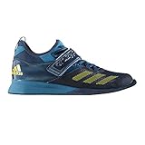 adidas Scarpe da Sollevamento Pesi Unisex Crazy Power, Blu/Giallo, 43 1/3 EU