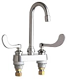 Chicago Faucet Company 895-317XKABCP Chicago Lav Gooseneck Fct Lf