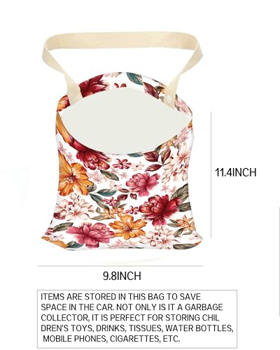 Image of Hanging Car Trash Can and Bag for Accessories