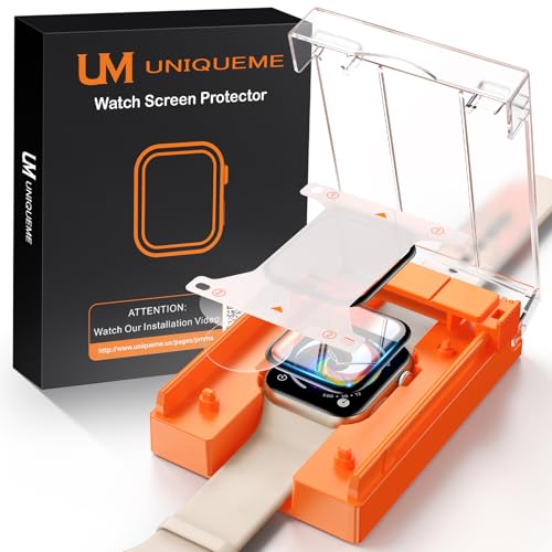 Protection Apple Watch 44mm ultra résistante 9H - Film écran PMMA anti-choc UniqueMe