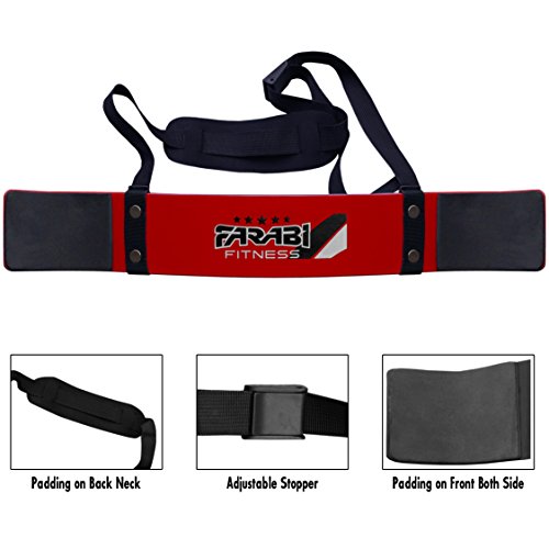Farabi Sports Fitness Weightlifting Arm Blaster Bicep Curl Support for Bodybuilding, Muscle Isolation, Strength Training Adjustable Neck Strap, Heavy-Duty Exercise Blaster for Gym Workouts - Image 3
