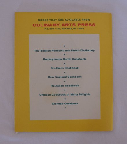 The Pennsylvania Dutch Peoples Cookbook B002YGNROE Book Cover