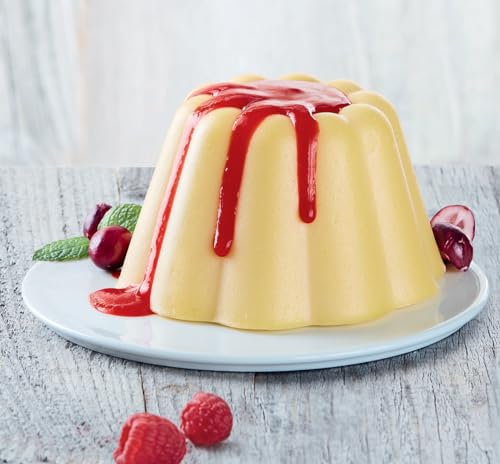 RUF Pudding Vanille, Puddingpulver mit Vanillegeschmack, nur mit Milch und Zucker aufkochen, Großgebinde, glutenfrei, ohne Allergene, 1x1000g