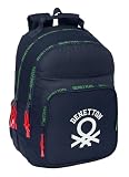 BENETTON TOGETHER - Mochila Escolar Infantil, 32x15x42 cm
