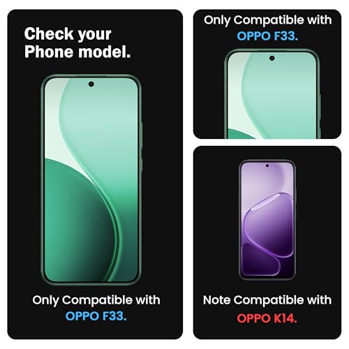 Image of ArmourPro Tempered Glass for Oppo F33-9H Anti Scratch Screen Protector, Edge to Edge Coverage, HD Clarity, Smooth Touch, Case Friendly | Black, Pack of 2