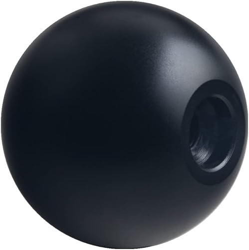 Miniatura 5 de DEWHEL Pomo de cambio de caja de transferencia con peso de aluminio 38x24 palanca de cambios compatible con Dodge 1969-1973 + Ford 1973-1979