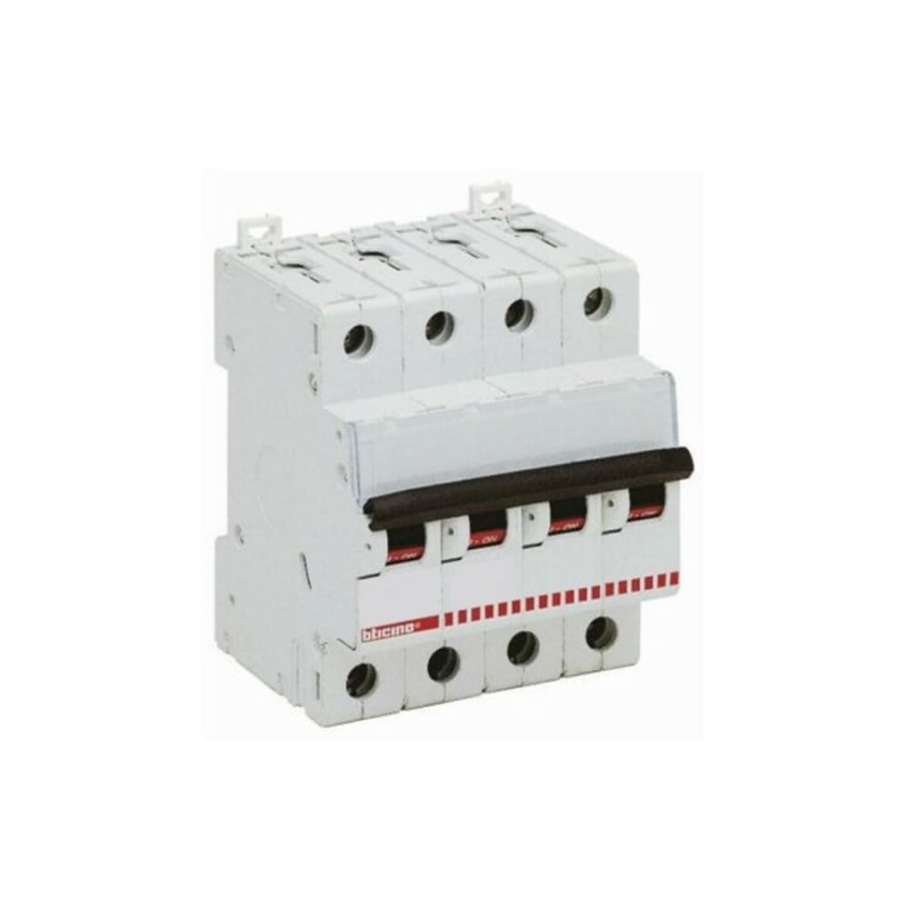 BTICINO INTERRUTTORE AUTOMATICO MAGNETOTERMICO 4P 16A PER GUIDA DIN