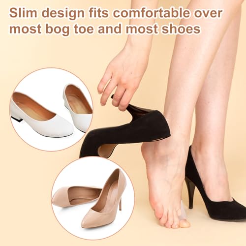 Image of ElevateTech 14PCS Gel Bunion Protector Shield 7Pairs Bunion Cushion and Protector Reusable Cushion for Big Toe Discomfort & Friction Soft Durable Shield Durable Shield for Foot Comfort