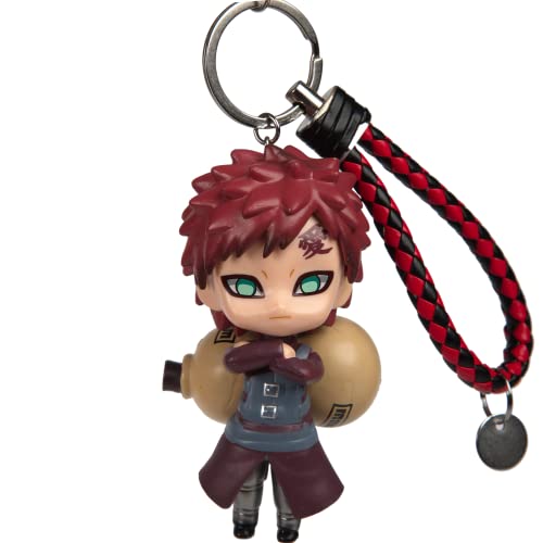 Ninja Keychain Figure - 3in1 Chibi Anime Figures - AW Anime WRLD (Gaara)