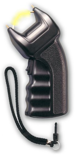 PTB Elektroschocker 200.000 Volt inkl. Batterie & Pfefferspray (Tierabwehr)