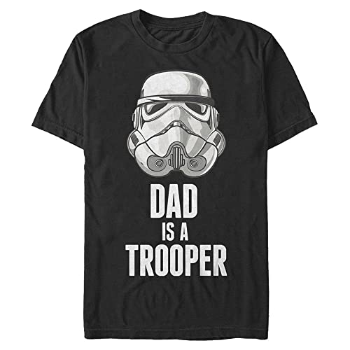 Camiseta Star Wars Dad Trooper con estampado resistente de cuello redondo