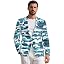 Blue White Camouflage