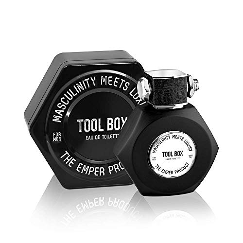 TOOL BOX BY EMPER EAU DE TOILETTE 3.4 OZ FOR MEN.