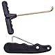 SUPERFINDINGS 1 STK. Schlittschuh Spitzenspanner PP Kunststoff Spanngriff Mit 1 STK. Haken Schwarz Sport Klapp Spitzenspanner Für Schlittschuhe Eiskunstlauf Stiefel
