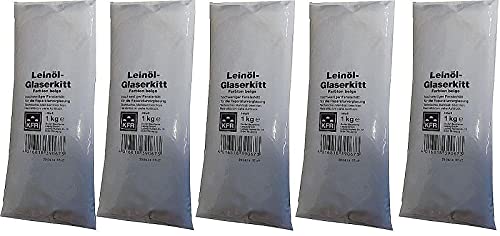 10 x 500g (5 kg) Glaserkitt Cover