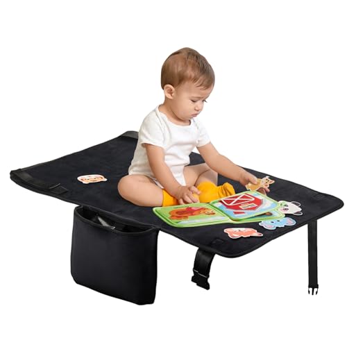 SkyCradleNap Toddler Airplane Bed with Cloth Book, Portable Airplane Seat