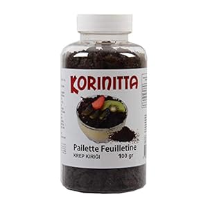 Gebaksbroodjes – pailleté feuilletine (Crunchy) 100 gr cacao