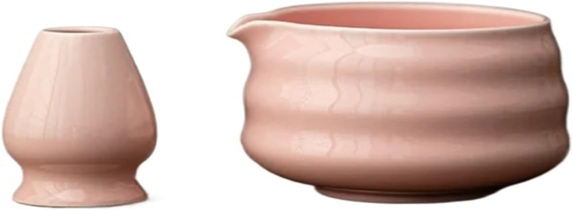 2/4pcs Matcha Mixer Set Whisk Teaware Kit, Ceramic Cha Bowl With Mouth And Matchas Sets Accessory(2pcs 1Green)