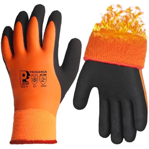 PROGANDA Waterproof Thermal Work Gloves Cover